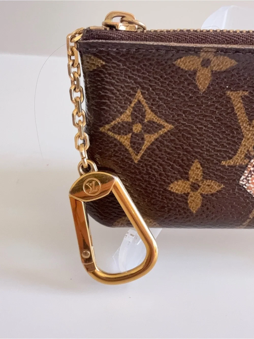 Louis‎ Vuitton Monogram Groom Bellboy Pochette Cles Key Pouch Coin Card Holder
